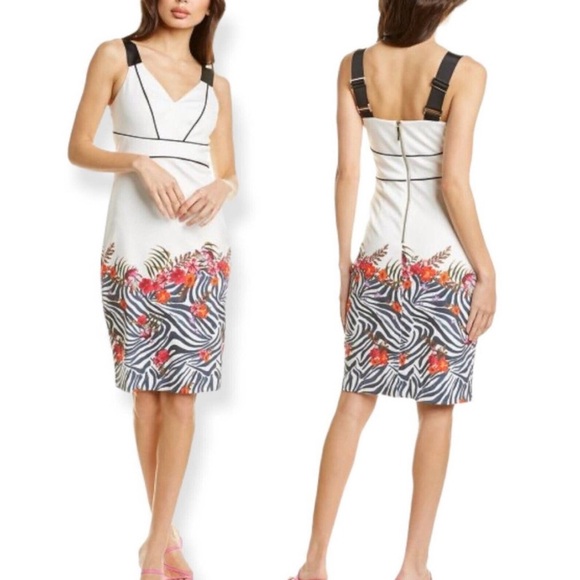NWOT Ted Baker London Women’s Samba Dress Size 5 or US 12 reg $395 - Picture 2 of 7